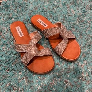 Steve Madden Silver Women's Sandals